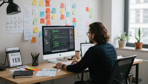 Explore how Agile methodology adapts to solo SaaS development, offering practical steps and examples for independent creators to manage projects effectively and deliver high-quality products.