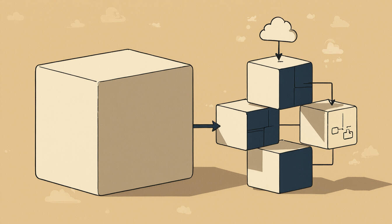 Explore the key differences between monolithic and microservices architectures in SaaS development. This guide helps solo entrepreneurs weigh options based on scalability, maintenance, and project needs, offering practical steps for decision-making.