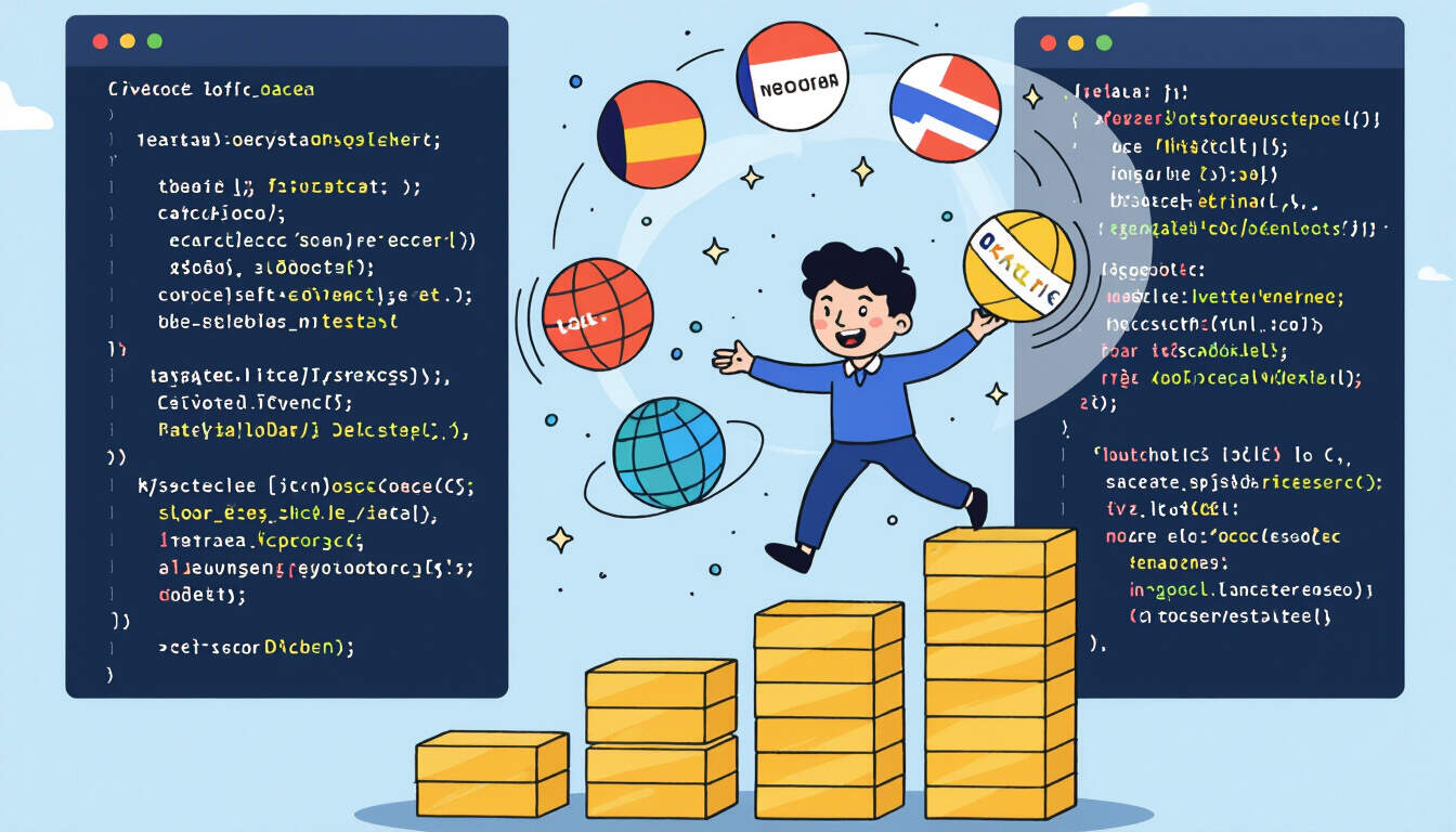 Entdecken Sie wesentliche Techniken zur Lokalisierung von SaaS-Anwendungen, die Solo-Entwicklern helfen, globale Zielgruppen zu erreichen, mit praktischen Schritten und Beispielen. Lernen Sie, wie Sie Software für verschiedene Sprachen und Kulturen anpassen, um die Benutzerbindung und das Wachstum zu steigern.